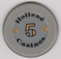 Nederland " Holland Casino " 5 Gulden - Casino