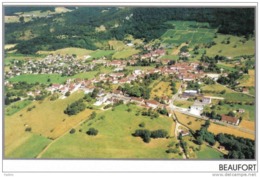 Carte Postale 39. Beaufort Vue D'avion  Trés Beau Plan - Beaufort