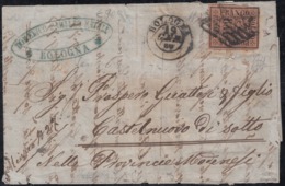 Rapporti Postali, Romagne/Gov. Modena, 4 Baj Per Province Modenesi,Rara, 19.1.60 - Romagne