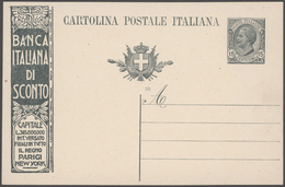 Italien: 1873/1997 Accumulation Of Ca. 430 Unused/CTO-used And Used Postal Stationeries (picture Pos - Lotti E Collezioni