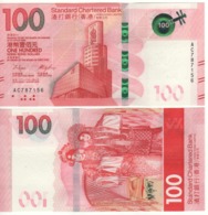 HONG KONG  New $ 100.  Newly Issued. Date S 1.1.2018.  Pnew. Standard Chartered - Hong Kong