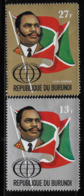 Burundi 1972 10th Anniversary Of Independence Flag 2v MNH - Ongebruikt