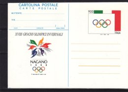 Jeux Olympiques Nagano - Italie - Carte Postale De 1998 - Anneaux Olympiques - Inverno1998: Nagano