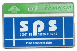 Gran Bretagna - Tessera Telefonica Della Gran Bretagna Da 20 Units - T643 - Scottish Prison Service - Police