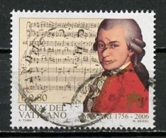 Vatican - Vatikanstadt 2006 Y&T N°1406 - Michel N°1553 (o) - 0,80€ Mozart - Usados