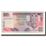 Billet, Sri Lanka, 20 Rupees, 2006, 2006-07-03, KM:116e, B+ - Sri Lanka