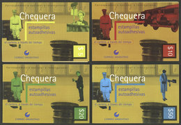 ARGENTINA: GJ.2927C(1)/2927C(4), 1998 Cmpl. Set Of 4 Booklets, Self-adhesive Stamps With Straightline Diecut, Excellent  - Sonstige & Ohne Zuordnung