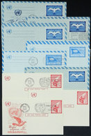 UNITED NATIONS: 39 Varied Postal Stationeries, Several With First Day Postmarks, Excellent Quality! - Sonstige & Ohne Zuordnung