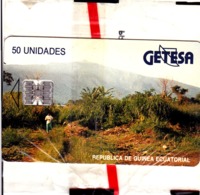 TC Telecard Republica De Guinea Ecuatorial GETESA 50U SC7, Neuve Mint NSB - Guinée-Equatoriale