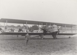 Aviation - Photographie - Avion Biplan - 1919-1938