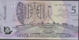 Australia 1992 Polymer $5 AB 10507628 Uncirculated - 1992-2001 (polymeerbiljetten)