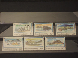 ROSS DEPENDENCY - 1988 MAMMIFERI MERINI 4 VALORI - NUOVI(++) - Unused Stamps