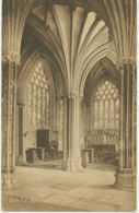 UK WELLS Cathedral Lady Chapel VFU Unused, Ca. 1920 - Wells