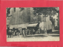 CPA - Capestang  -   (Hérault ) - Place Rouget De L'Isle - Capestang