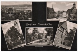 Neustadt Orla - S/w Mehrbildkarte 1 - Neustadt / Orla