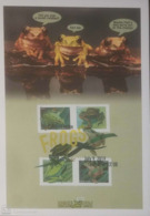 V) 2019 USA, FROGS, NORTH AMERICAN FROGS, WITH SLOGAN CANCELATION, FDC - 2011-...