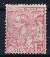 Monaco:  Yv 15  Mi 15  MH/* Flz/ Charniere - Nuevos