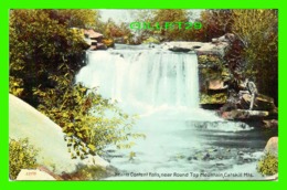 CATSKILL, NY - HEARTS CONTENT FALLS, NEAR ROUND TOP MOUNTAIN - TRAVEL IN 1912 - A. C. BOSSELMAN & CO - - Catskills