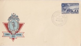 Polaire Australien, N° 3 (tracteur Weazel) Obl. Melbourne Le 16 DEC 59 (1° Jour Sur FDC) - Covers & Documents