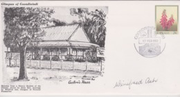 Australia 1982 Glimpses Of Goondiwindi,Custom's House, Signred,souvenir Cover - Storia Postale