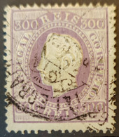 PORTUGAL 1870/84 - Canceled - Sc# 50c - 300r - Oblitérés