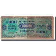 France, 100 Francs, 1944, TB, Fayette:25.3, KM:123a - 1945 Verso France