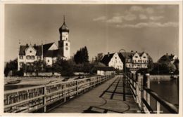 CPA AK WASSERBURG A. BODENSEE GERMANY (866120) - Wasserburg A. Bodensee