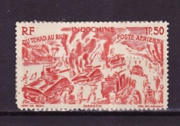 Indochine - Indochina - Mainland Southeast Poste Aérienne 1946 Y&T N°PA42 - Michel N°F354 * - 1,50p Tchad Au Rhin - Airmail