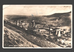 EBBW Vale - Steel Works EBBW Vale - 1960 - Photo Card - Monmouthshire