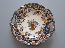 Ancienne Assiette Rouen Porcelaine Faience Numéroté  & - Rouen (FR)