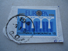GREECE USED STAMPS  POSTMARKS TROBETINE ΝΟΥΜ  194 - Postembleem & Poststempel