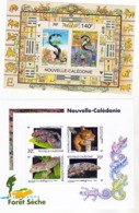 Nouvelle Calédonie BF 25/27 , 29 Année Du Serpent, Tortues Marines, Reptiles Neuf * * TB  MNH Faciale 5.72 - Blocks & Sheetlets