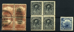 Cuba Nº 146, 150, 165. Año 1899/1914 - Autres & Non Classés