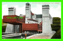 PETERBOROUGH, ONTARIO - THE LIFT LOCK - ANIMATED - SOUVENIR MAILING CARD - - Peterborough