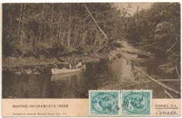 SYDNEY CAPE BRETON - Boating On Crawley's Creek - Cape Breton
