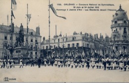 1912 FRANCIA - ORLÉANS, T.P. SIN CIRCULAR , CONCOURS DE GYMNASTIQUE , HOMMAGE Á JEANNE D'ARC - Gymnastics