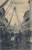 1912 FRANCIA - TARARE , T.P. SIN CIRCULAR ,  FÉTES DE GYMNASTIQUE , GIMNASIA , LES DÉCORATIONS - Gymnastics