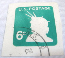 United States Liberty 6c Stationery Fragment - Used - Andere & Zonder Classificatie