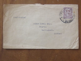 Ireland 1948 Cover To England - Arms - Music - Wax Sealed (crown) - Brieven En Documenten