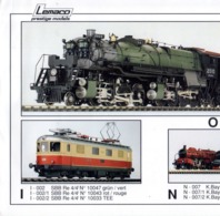 Catalogue LEMACO Prestige Models 1990 Neuheiten Informationsblatt 7/90 - En Français Et Allemand - Français