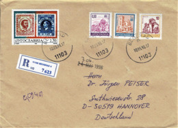 Jugoslawien / Yugoslavia - Einschreiben / Registered Letter  (T450) - Brieven En Documenten