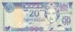 FIJI 20 DOLLARS ND (2002) P-107a UNC  [FJ518a] - Fidji