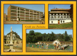 C8663 - TOP Zwönitz Freibad Schule - Bild Und Heimat Reichenbach - Zwoenitz