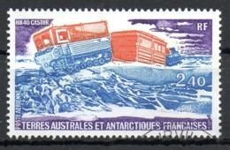 TAAF. PA 62 Oblitéré De 1980. Véhicule Antarctique. - Andere Vervoerswijzen