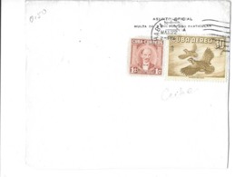 2 Timbres CUBA Dont "AEREO 30" - Brieven En Documenten