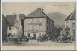 CPA - 68 - Haut Rhin - Masevaux - Masmunster - Hotel Adler - Vieilles Autos - Masevaux