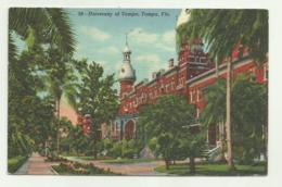 UNIVERSITY OF TAMPA, FLORIDA 1948 VIAGGIATA FP - Tampa