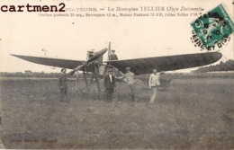 ETAMPES AVIATION LE MONOPLAN TELLIER TYPE DUBONNET AVIATEUR MEETING AVION 91 ESSONNE - Etampes