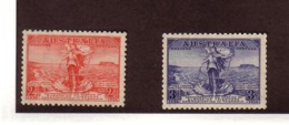 AUSTRALIE 1936 CABLE TELEPHONIQUE YVERT N°105/06 NEUF MNH** - Mint Stamps
