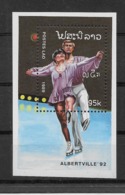 Thème Sports - Patinage Artistique - Laos - Timbres Neufs ** Sans Charnière - TB - Patinage Artistique